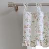 imageLaura Ashley  Valance Cotton Rod Pocket Top Window Treatment Chic Home Decor Elise 18quot x 50quotFawna