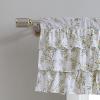 imageLaura Ashley  Valance Cotton Rod Pocket Top Window Treatment Chic Home Decor Elise 18quot x 50quotLindy