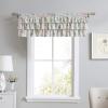 imageLaura Ashley  Valance Cotton Rod Pocket Top Window Treatment Chic Home Decor Elise 18quot x 50quotMadelynn