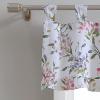 imageLaura Ashley  Valance Cotton Rod Pocket Top Window Treatment Chic Home Decor Elise 18quot x 50quotMeadow Breeze