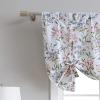 imageLaura Ashley  Valance Cotton Rod Pocket Top Window Treatment Chic Home Decor Elise 18quot x 50quotMeadow Breeze