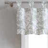 imageLaura Ashley  Valance Cotton Rod Pocket Top Window Treatment Chic Home Decor Elise 18quot x 50quotNatalie
