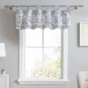 imageLaura Ashley  Valance Cotton Rod Pocket Top Window Treatment Chic Home Decor Elise 18quot x 50quotShadow Grey