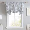 imageLaura Ashley  Valance Cotton Rod Pocket Top Window Treatment Chic Home Decor Elise 18quot x 50quotShadow Grey