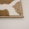imageLaura Ashley Accent Rug Arietta 27quotx45quot LinenWhiteLinenWhite
