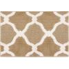 imageLaura Ashley Accent Rug Arietta 27quotx45quot LinenWhiteLinenWhite