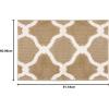 imageLaura Ashley Accent Rug Arietta 27quotx45quot LinenWhiteLinenWhite