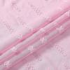 imageLaura Ashley Drizzle Sheer Curtains with Rod Pocket Each Panel Measures 38quot W x 84quot L White 2 PanelsPink