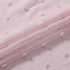 imageLaura Ashley Drizzle Sheer Curtains with Rod Pocket Each Panel Measures 38quot W x 84quot L White 2 PanelsPink