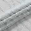 imageLaura Ashley Drizzle Sheer Curtains with Rod Pocket Each Panel Measures 38quot W x 84quot L White 2 PanelsSilver