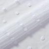 imageLaura Ashley Drizzle Sheer Curtains with Rod Pocket Each Panel Measures 38quot W x 84quot L White 2 PanelsWhite