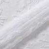 imageLaura Ashley Drizzle Sheer Curtains with Rod Pocket Each Panel Measures 38quot W x 84quot L White 2 PanelsWhite