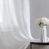 imageLaura Ashley White Sheer Curtains with Rod Pocket Each Panel Measures 38quot W x 84quot L Lehman 4 PanelsAstorria