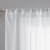 imageLaura Ashley White Sheer Curtains with Rod Pocket Each Panel Measures 38quot W x 84quot L Lehman 4 PanelsAstorria