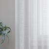 imageLaura Ashley White Sheer Curtains with Rod Pocket Each Panel Measures 38quot W x 84quot L Lehman 4 PanelsRichmond