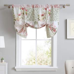 imageLaura Ashley  Valance Cotton Rod Pocket Top Window Treatment Chic Home Decor Elise 18quot x 50quotAilyn