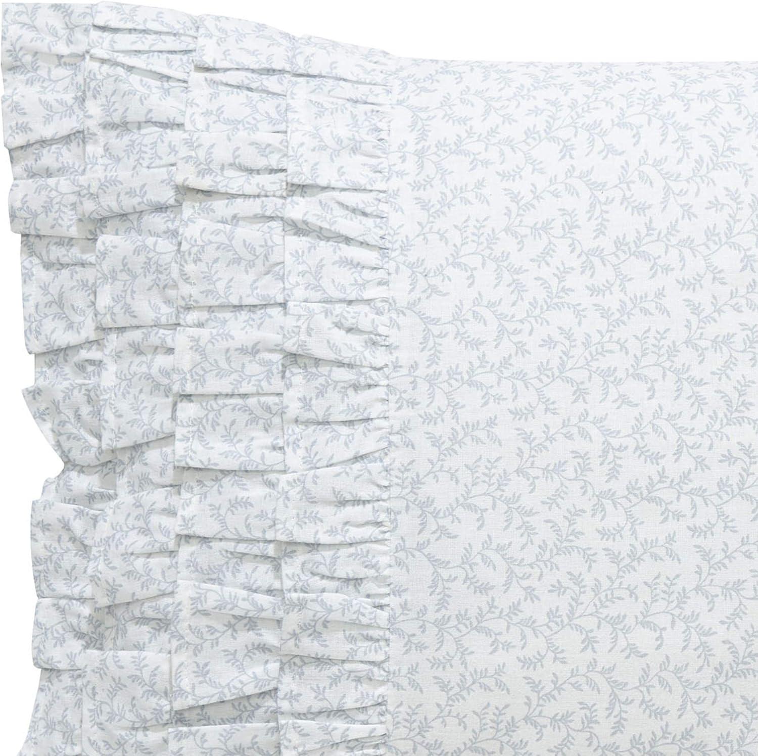 imageLaura Ashley Throw Pillow Home Decor with Envelope Closure 1 Count Pack of 1 Cottage Blue