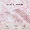 imageLaura Ashley  Queen Quilt Set Reversible Cotton Bedding with Matching Shams Lightweight Home Decor for All Seasons Bedford GreenOffWhite QueenBedford Pink