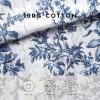 imageLaura Ashley  Queen Quilt Set Reversible Cotton Bedding with Matching Shams Lightweight Home Decor for All Seasons Bedford GreenOffWhite QueenBedford Delft Blue