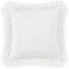 imageLaura Ashley Annabella Collection Perfect Decorative Throw Pillow Premium Designer Quality Decorative Pillow for Bedroom Living Room and Home Dcor 16quot X 16quot WhiteWhite