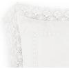 imageLaura Ashley Annabella Collection Perfect Decorative Throw Pillow Premium Designer Quality Decorative Pillow for Bedroom Living Room and Home Dcor 16quot X 16quot WhiteWhite
