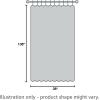 imageLaura Ashley Berwyn Lattice Sheer Curtains with Rod Pocket Each Panel Measures 38quot W x 84quot L White 4 PanelsWhite