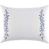 imageLaura Ashley Collection Perfect Decorative Throw Pillow Premium Designer Quality Decorative Pillow for Bedroom Living Room and Home Dcor 1 Count Pack of 1 Charlotte BlueWhiteCharlotte BlueWhite