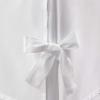 imageLaura Ashley Home  Corner Tied Tailored Bedskirt Luxury Bedroom Decor Wrinkle ampamp Fade Resistant White QueenFull