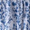 imageLaura Ashley Home  Cotton Pole Top Valance Stylish ampamp Lightweight Window Treatment for Home Decor Charlotte Blue 86quot x 15quot