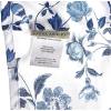 imageLaura Ashley Home  Cotton Pole Top Valance Stylish ampamp Lightweight Window Treatment for Home Decor Elise Blue 50quot x 25quot