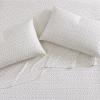 imageLaura Ashley Home  Standard Pillowcase Set Cotton Sateen Bedding Smooth ampamp WrinkleResistant Evie Yellow 2 Piece
