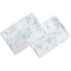 imageLaura Ashley Home  Standard Pillowcase Set Cotton Sateen Bedding Smooth ampamp WrinkleResistant Garden Palace Aqua 2 Piece