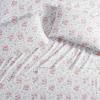 imageLaura Ashley Home  Standard Pillowcase Set Cotton Sateen Bedding Smooth ampamp WrinkleResistant Lilian Coral 2 Piece