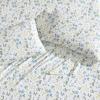 imageLaura Ashley Home  Standard Pillowcase Set Cotton Sateen Bedding Smooth ampamp WrinkleResistant Meadow Floral BlueYellow 2 Piece