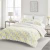 imageLaura Ashley Mila Euro Sham 26x26 BlueStitched Vine Leaf Grey