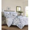 imageLaura Ashley Throw Pillow Home Decor with Envelope Closure 1 Count Pack of 1 Cottage Blue1 Count Pack of 1