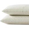 imageLaura Ashley  Standard Pillowcase Set Breathable Percale Cotton Bedding Crisp ampamp Cool Home Decor Evie Yellow 2 PieceEvie Yellow