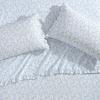 imageLaura Ashley  Standard Pillowcase Set Breathable Percale Cotton Bedding Floral Home Decor Victoria Blue 2 PieceBlue