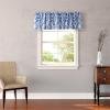 imageLaura Ashley Home  Cotton Pole Top Valance Stylish ampamp Lightweight Window Treatment for Home Decor Charlotte Blue 86quot x 15quot