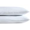imageLaura Ashley Home  Standard Pillowcase Set Breathable Percale Cotton Bedding Crisp ampamp Cool Home Decor Ramona Blue 2 Piece USHSHC1226257