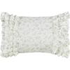imageLaura Ashley Throw Pillow Cotton Envelope Closure Elegant Home Decor for Couch or Bed 14quot x 20quot Harper Pale Green