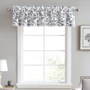 imageLaura Ashley Home Amberley Valance Black 86quot X 15quot84W x 15L Pack of 1