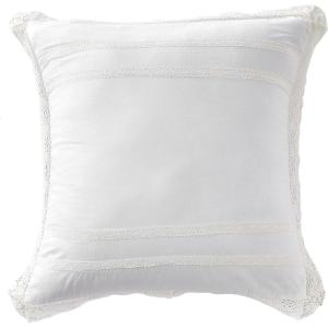 imageLaura Ashley Mila Euro Sham 26x26 BlueAnnabella White