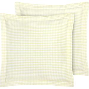imageLaura Ashley Mila Euro Sham 26x26 BlueHedy Yellow