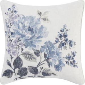 imageLaura Ashley Throw Pillow Home Decor with Envelope Closure 1 Count Pack of 1 Cottage Blue1 Count Pack of 1