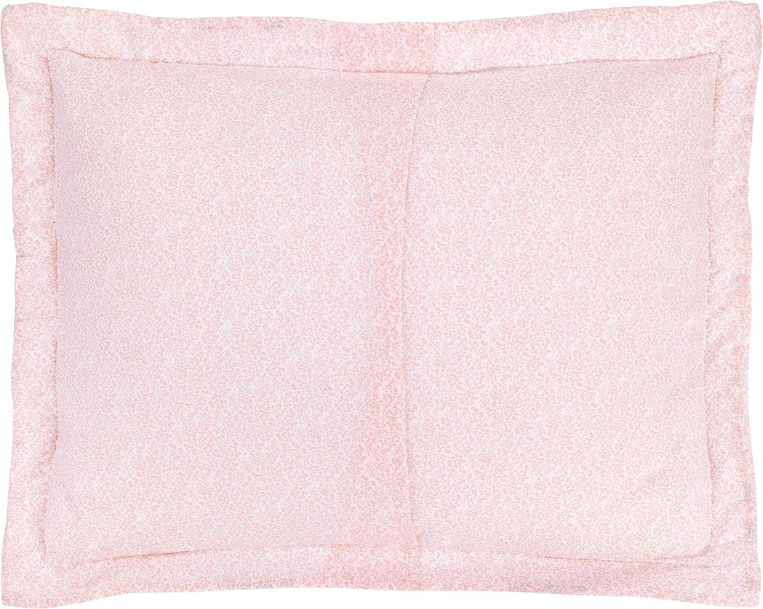 imageLaura Ashley Queen Quilt Set Cotton Reversible Bedding Set All Season Cottage Home Dcor Joyce Pink QueenJoyce PinkWhite