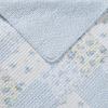 imageLaura Ashley  Queen Quilt Set Cotton Reversible Bedding with Matching Shams Bedroom Decor Ideal for All Seasons Kenna Blue QueenKing