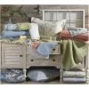 imageLaura Ashley  Queen Quilt Set Cotton Reversible Bedding with Matching Shams Bedroom Decor Ideal for All Seasons Kenna Blue QueenQueen