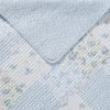 imageLaura Ashley  Queen Quilt Set Cotton Reversible Bedding with Matching Shams Bedroom Decor Ideal for All Seasons Kenna Blue QueenTwin