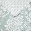 imageLaura Ashley  Queen Quilt Set Cotton Reversible Bedding with Matching Shams Lightweight Home Decor Ideal for All Seasons Venetia Grey QueenVenetia Blue